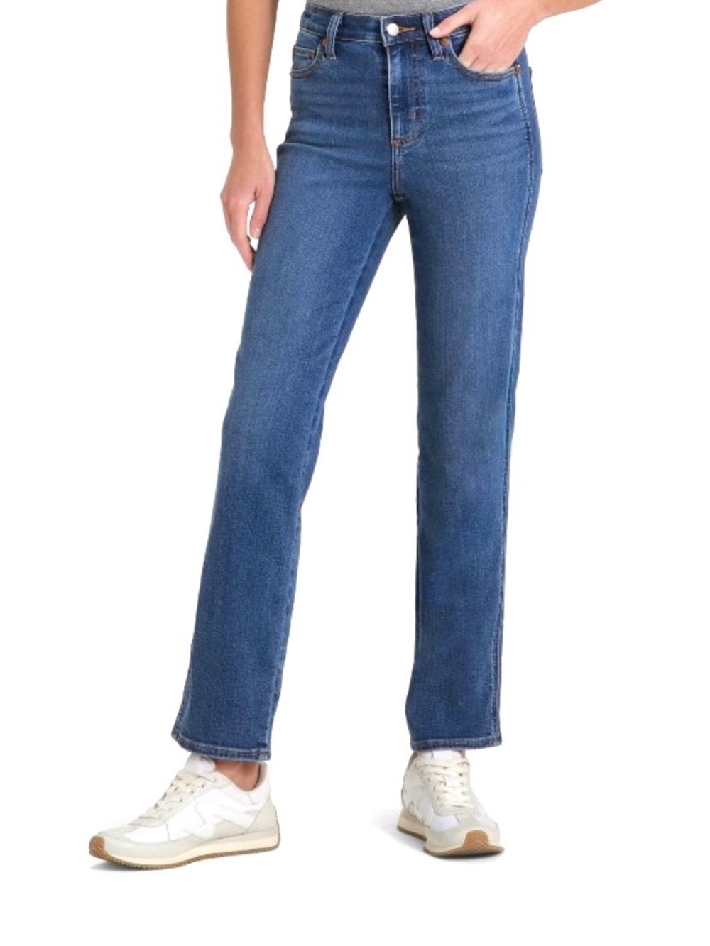 NWT- UNIVERSAL THREAD EVERYDAY STRAIGHT Women's Blue Straight-Leg Jeans
